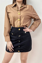 Load image into Gallery viewer, R bottom designed cotton shirt