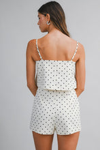 Load image into Gallery viewer, M 2pcs. Skort set polka dots