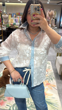 Load image into Gallery viewer, Y 5019 embroidery flower shirt