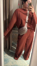 Load image into Gallery viewer, Lc fringe loungewear set
