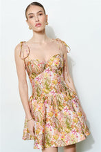 Load image into Gallery viewer, I Brocade flower dress