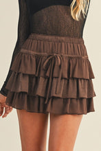 Load image into Gallery viewer, Ms tiered ruffle skort
