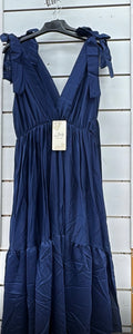 Lc v neck maxi dress