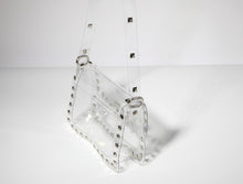 Load image into Gallery viewer, P studs clear crossbody bags