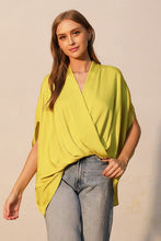 Load image into Gallery viewer, T Surplice kaftan top
