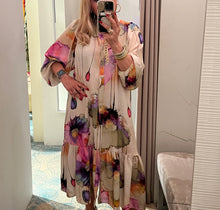 Load image into Gallery viewer, N maxi print dress