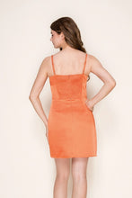 Load image into Gallery viewer, Br zneon strappy mini dress