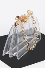 Load image into Gallery viewer, Hd transparent double pocket chain handle