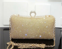 Load image into Gallery viewer, Pp rhinstone clutch