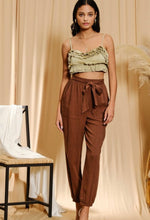 Load image into Gallery viewer, Eb pleated crop top