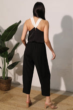 Load image into Gallery viewer, T Bubble halter top/color block pants