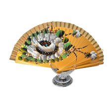 Load image into Gallery viewer, Spain wood painted fan