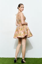 Load image into Gallery viewer, I Brocade flower dress