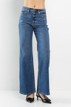 Load image into Gallery viewer, Sp high rise wide leg medium dark jeans 2479