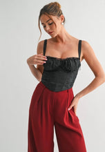 Load image into Gallery viewer, E black corsette