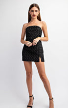 Load image into Gallery viewer, En Texture woven tube mini dress