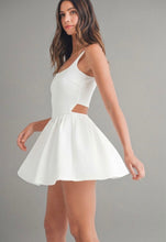 Load image into Gallery viewer, M cut out mini dress/shorts