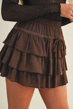 Load image into Gallery viewer, Ms tiered ruffle skort