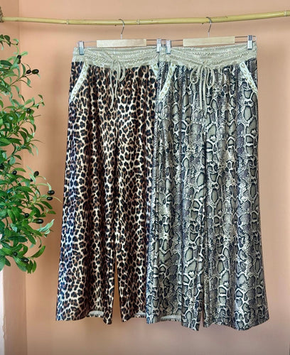 Lc animal print jogguer