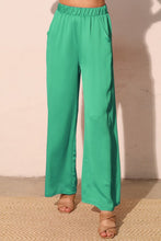 Load image into Gallery viewer, T Hammered satin pockets pants