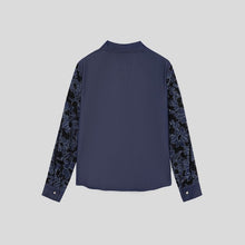 Load image into Gallery viewer, Y Denim lace 2 pcs pant set