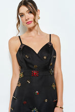 Load image into Gallery viewer, I Black dress embellishments dress