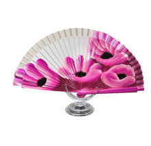 Load image into Gallery viewer, Spain wood painted fan