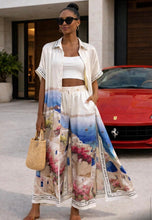 Load image into Gallery viewer, N satin print 2 pcs set