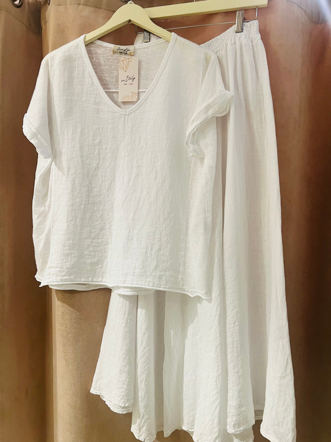 Lc linen and cotton casual top