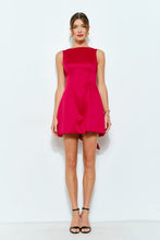 Load image into Gallery viewer, I Red back bow mini dress