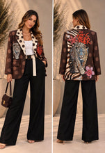 Load image into Gallery viewer, Lc stamp jacket animal print