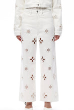 Load image into Gallery viewer, B high Rise straight white pants