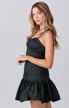 Load image into Gallery viewer, B sweetheart neckline pleats mini dress