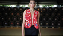 Load image into Gallery viewer, K Embroidery vest