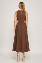 Load image into Gallery viewer, H side cut out maxi dress