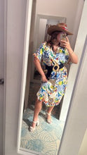 Load image into Gallery viewer, N shirt linen print dress