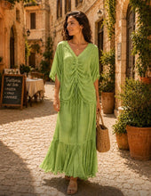 Load image into Gallery viewer, Mm double wash silk 2 pcs skirt set