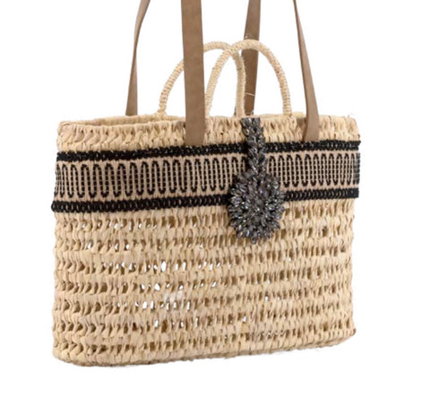 Ss Chanel nudos black shopper