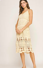 Load image into Gallery viewer, Sb crochet cami dress