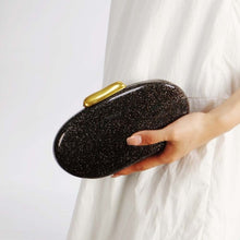 Load image into Gallery viewer, Pp round acrylic pearl clutch