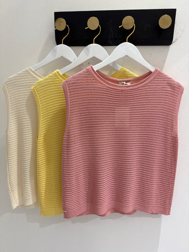 C Fish net basic top