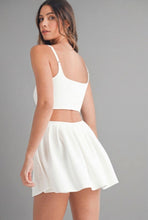 Load image into Gallery viewer, M cut out mini dress/shorts