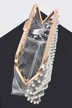 Load image into Gallery viewer, Hd studded pearl  clear bags