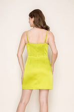 Load image into Gallery viewer, Br zneon strappy mini dress