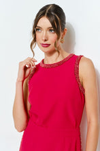 Load image into Gallery viewer, I - 2pcs beaded trim skirt set