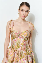 Load image into Gallery viewer, I Brocade flower dress