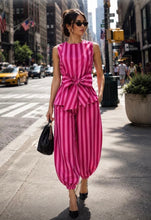 Load image into Gallery viewer, Ld 2pcs stripe set with bow