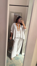 Load image into Gallery viewer, K eyelet 2pcs palazzo pants