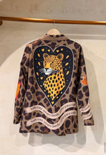 Load image into Gallery viewer, Lc stamp jacket animal print