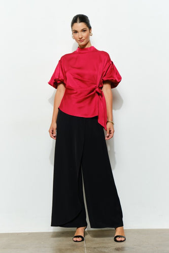 I drape one side blouse